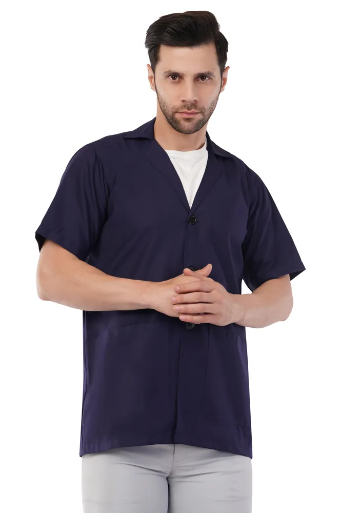 Mens Half Sleeve Apron Spectrum